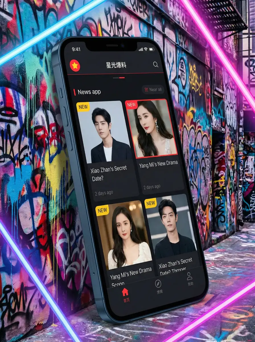 想C谁就C谁的世界 APP界面展示 - 掌上吃瓜神器